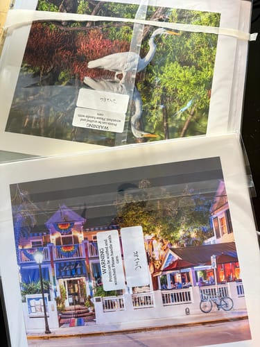 Customer photo review of 8x10 Giclee Fine Art Prints