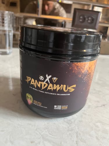 Customer photo review of PANDAMUS Pre Workout Choose your Level (Level I,II,III) (Choose Flavor)