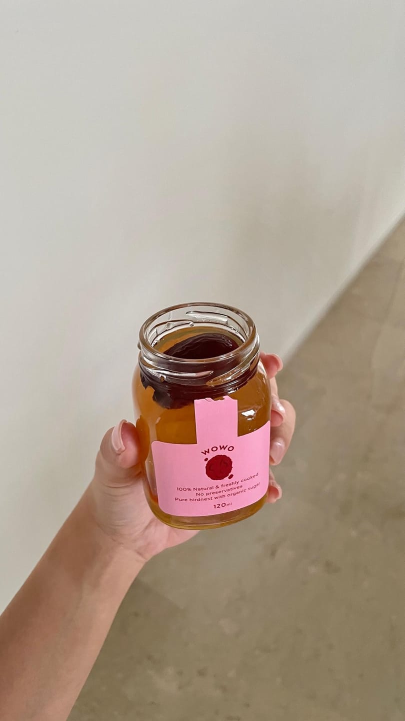 Customer photo review of Freshly Boiled Birdnest [6 Bottles]