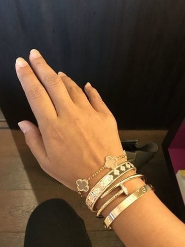 Customer photo review of LOVE BRACELET 6.1MM