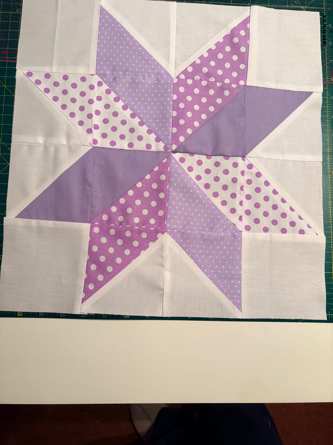 Customer photo review of Polka Dot 5 Piece Cotton Fat Quarter Bundle
