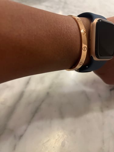 Customer photo review of LOVE BRACELET 6.1MM