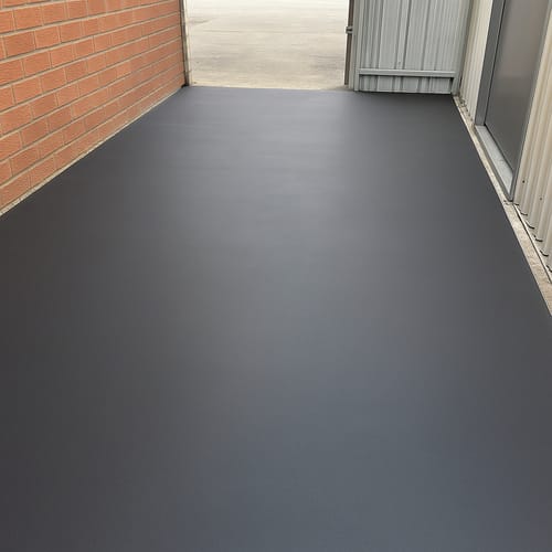 Customer photo review of 6mm Rubber Sheet Matting Durable, Slip-Resistant, Easy to Clean for Commercial & Industrial Use Versatile Flooring Solution - Linear Metre
