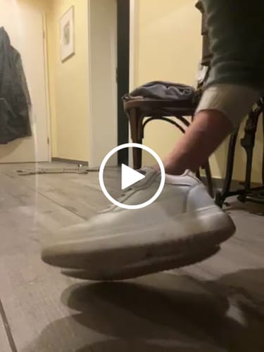 Customer video review of ELEVATESHOES WHITE CASUAL