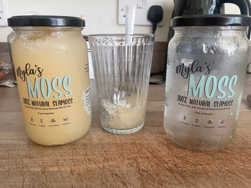 Customer photo review of Seamoss Gel (720ml)