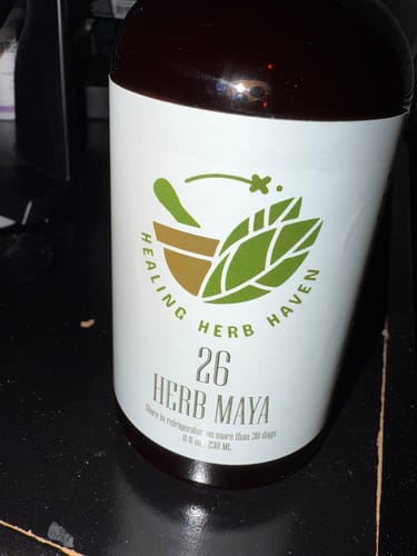 Customer photo review of Dr. Sebi Original 26 Herb Maya