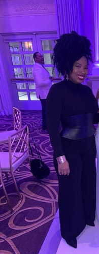 Customer photo review of NW Sculpt Wide-Leg Jumpsuit