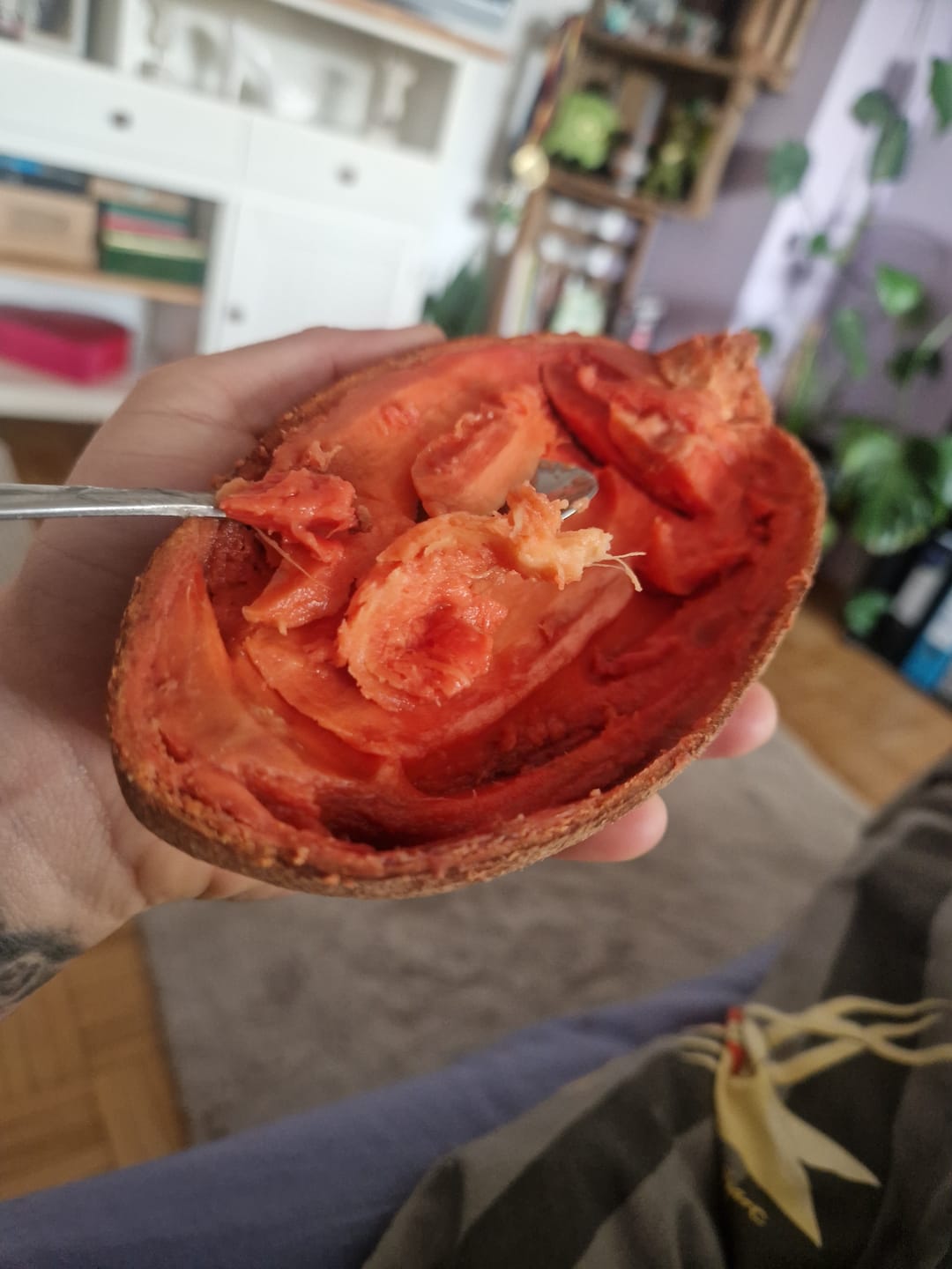 Customer photo review of Sapote Purple (Zapote Morado) Stk (ca. 400-500g)