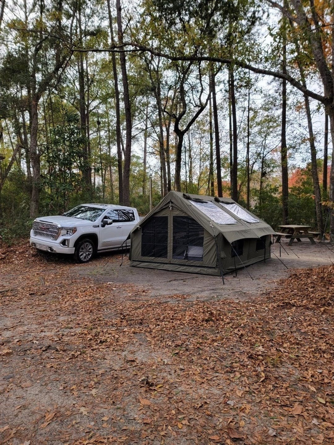 Customer photo review of RBM Panda Large Forest Green- Inflatable Tent for Camping (2-6 person)