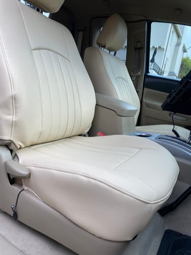Customer photo review of Premium Custom-Fit Seat Covers