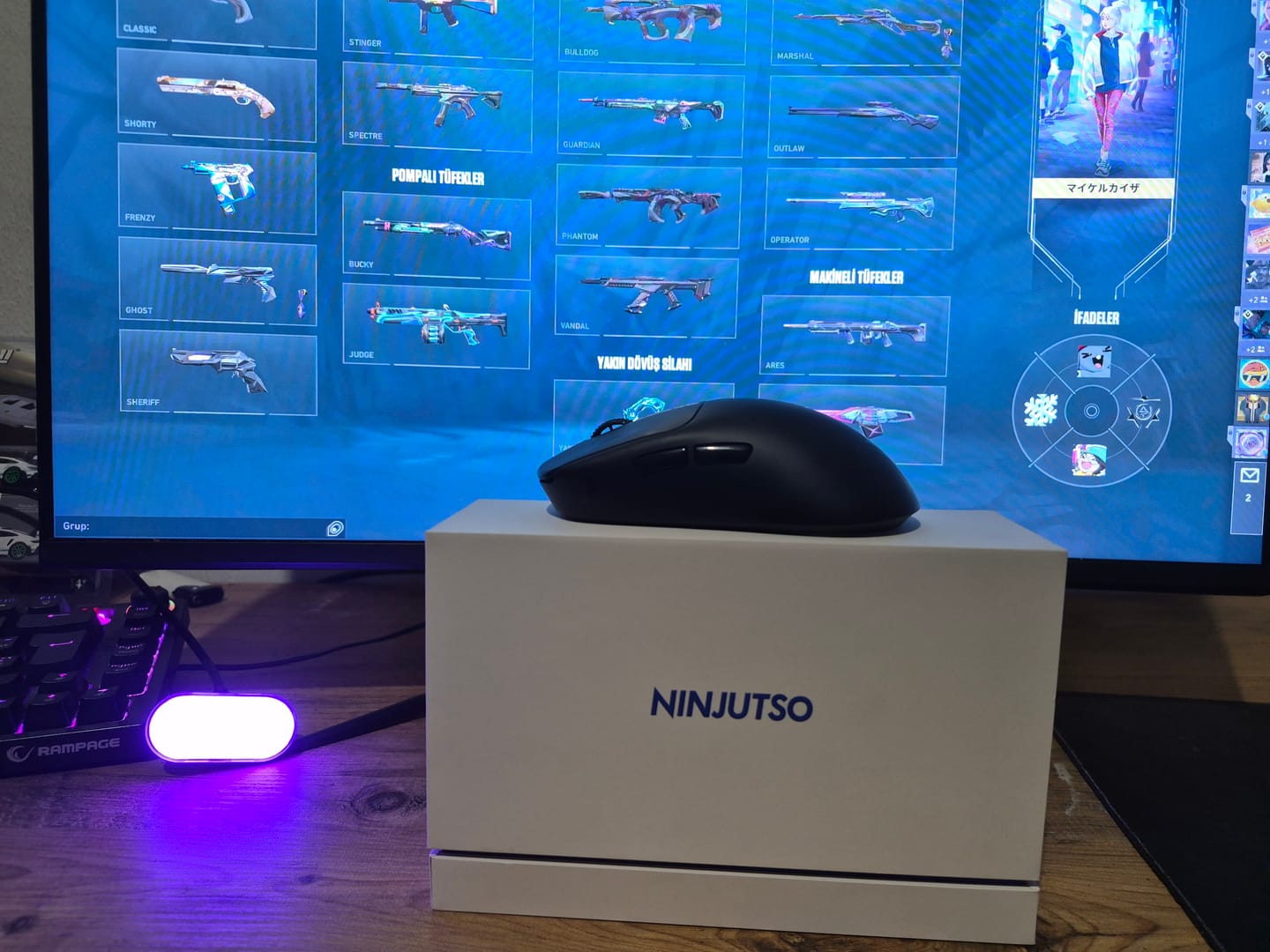 Customer photo review of Ninjutso Ten Wireless Mouse