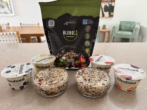 Customer photo review of Blend11: Low FODMAP, low carb, gluten free bircher muesli (Best Poos Ever!)