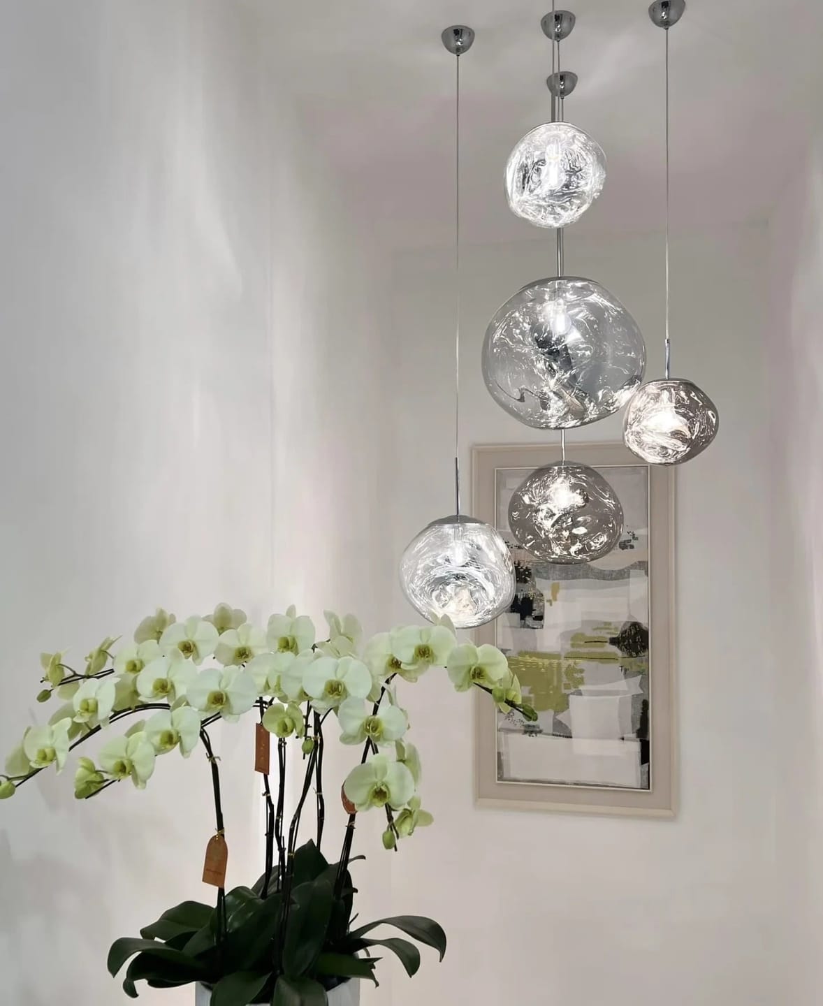 Customer photo review of Tambora Lava Pendant Light, Bulb Version
