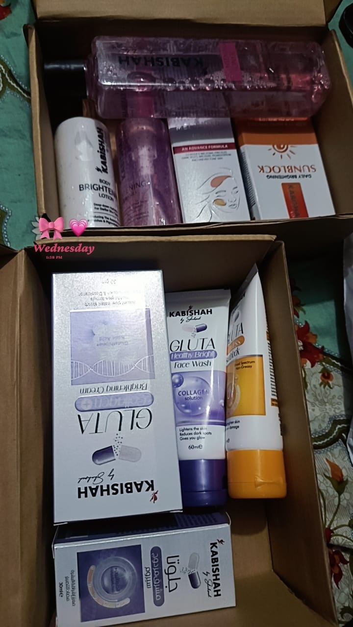 Customer photo review of Flawless Glow Kit