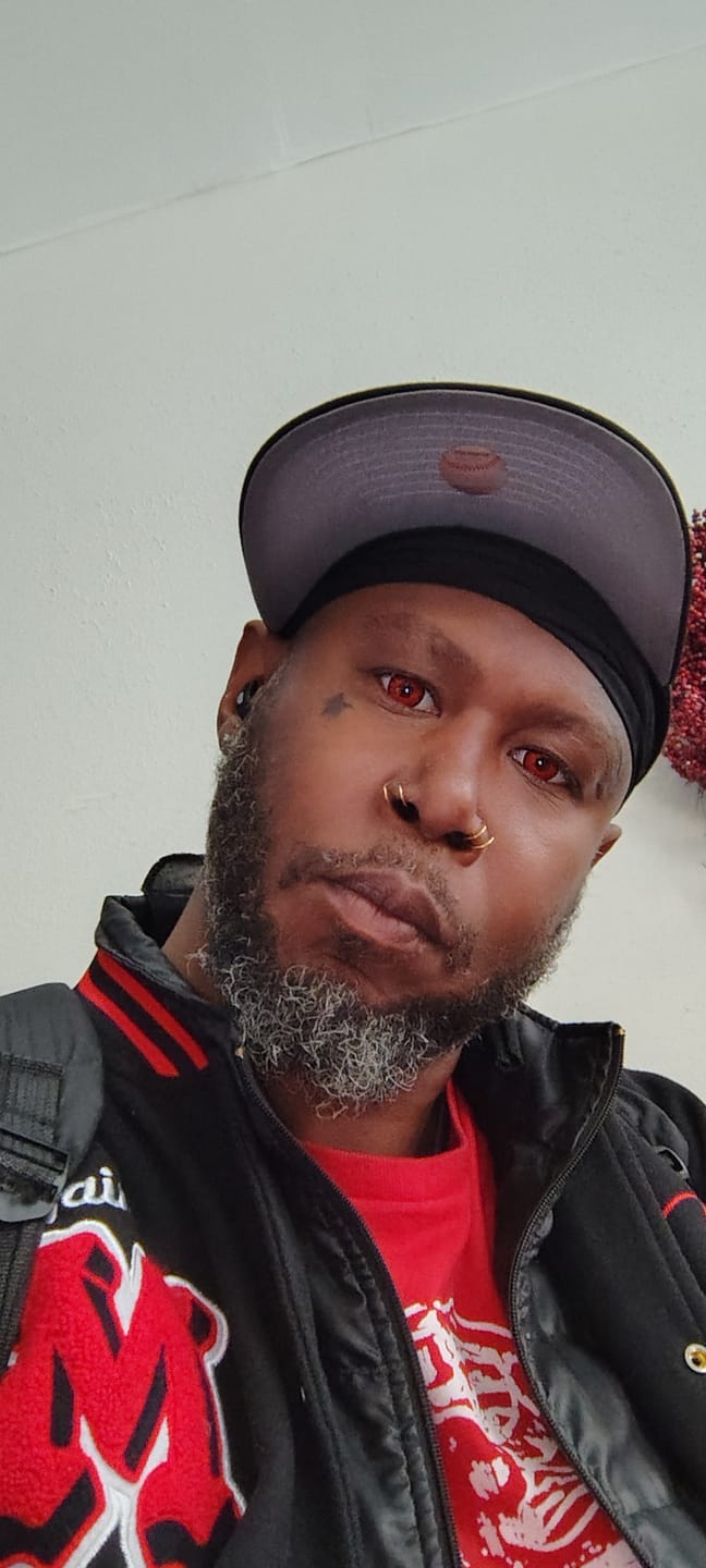 Customer photo review of Cosplay Lucifer's Eye Red Prescription Colored Contact Lenses