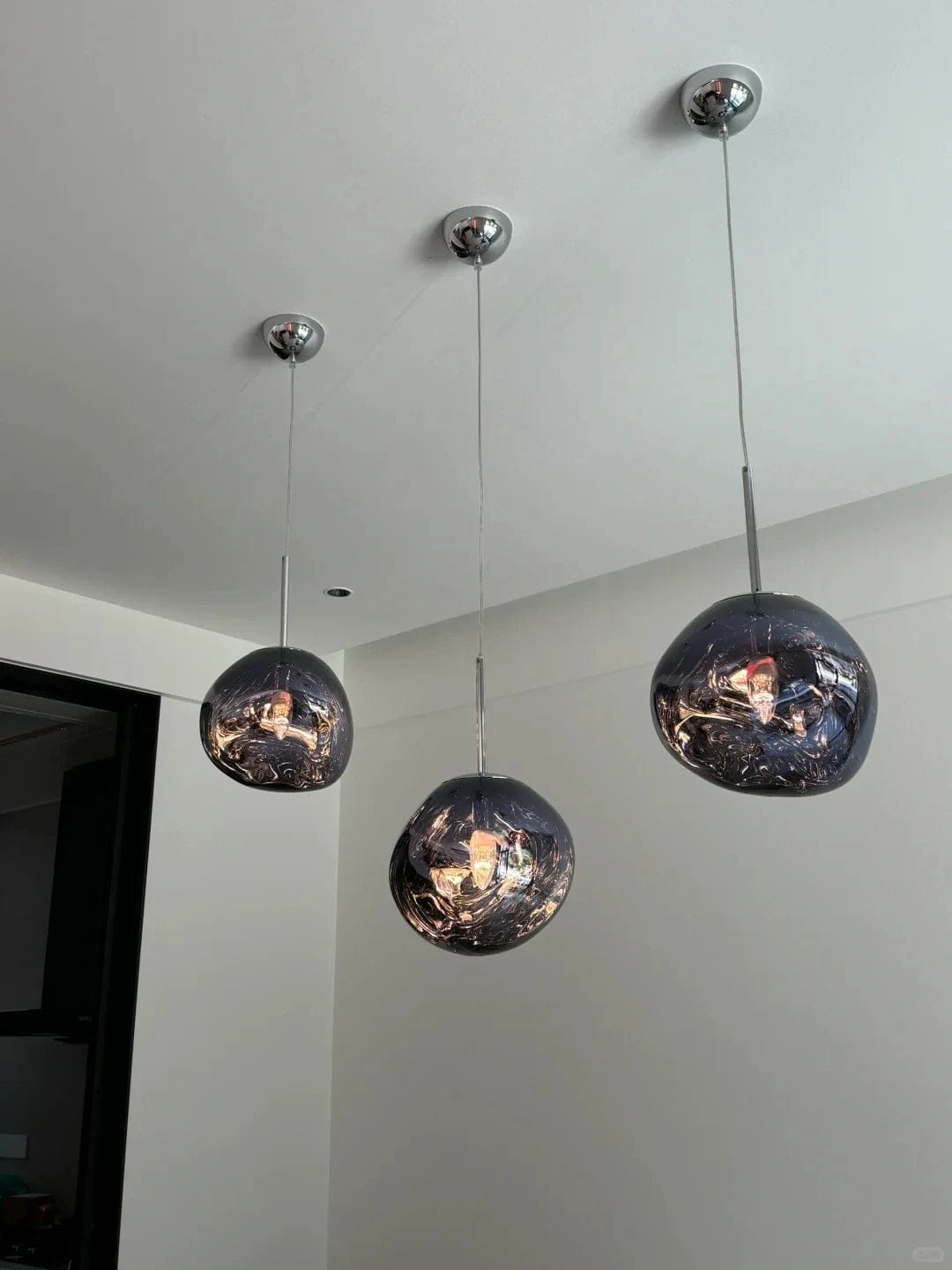 Customer photo review of Tambora Lava Pendant Light, Bulb Version
