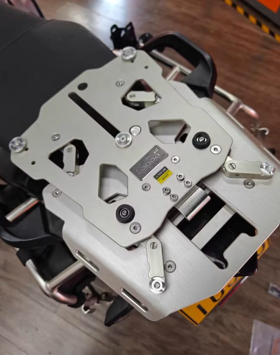 Customer photo review of PIKE TRACKER Series Side Cases and Top Case