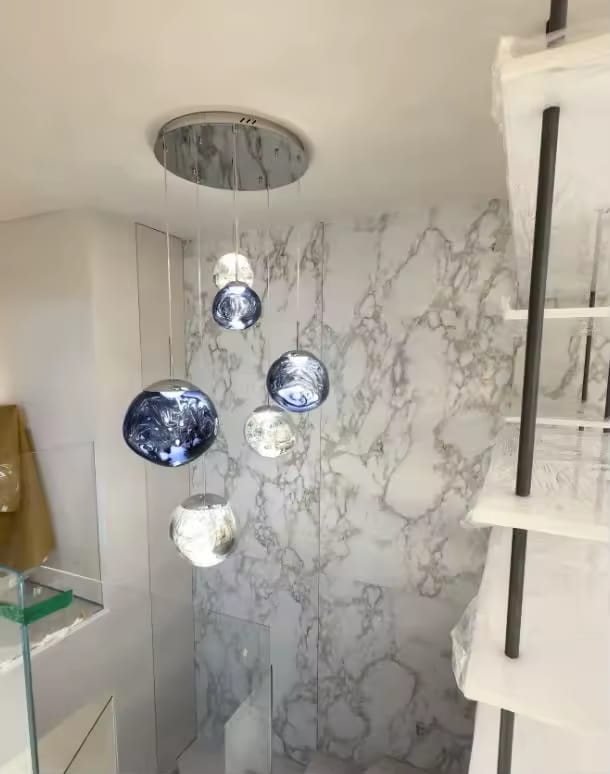 Customer photo review of Tambora Lava Pendant Light(Plus)