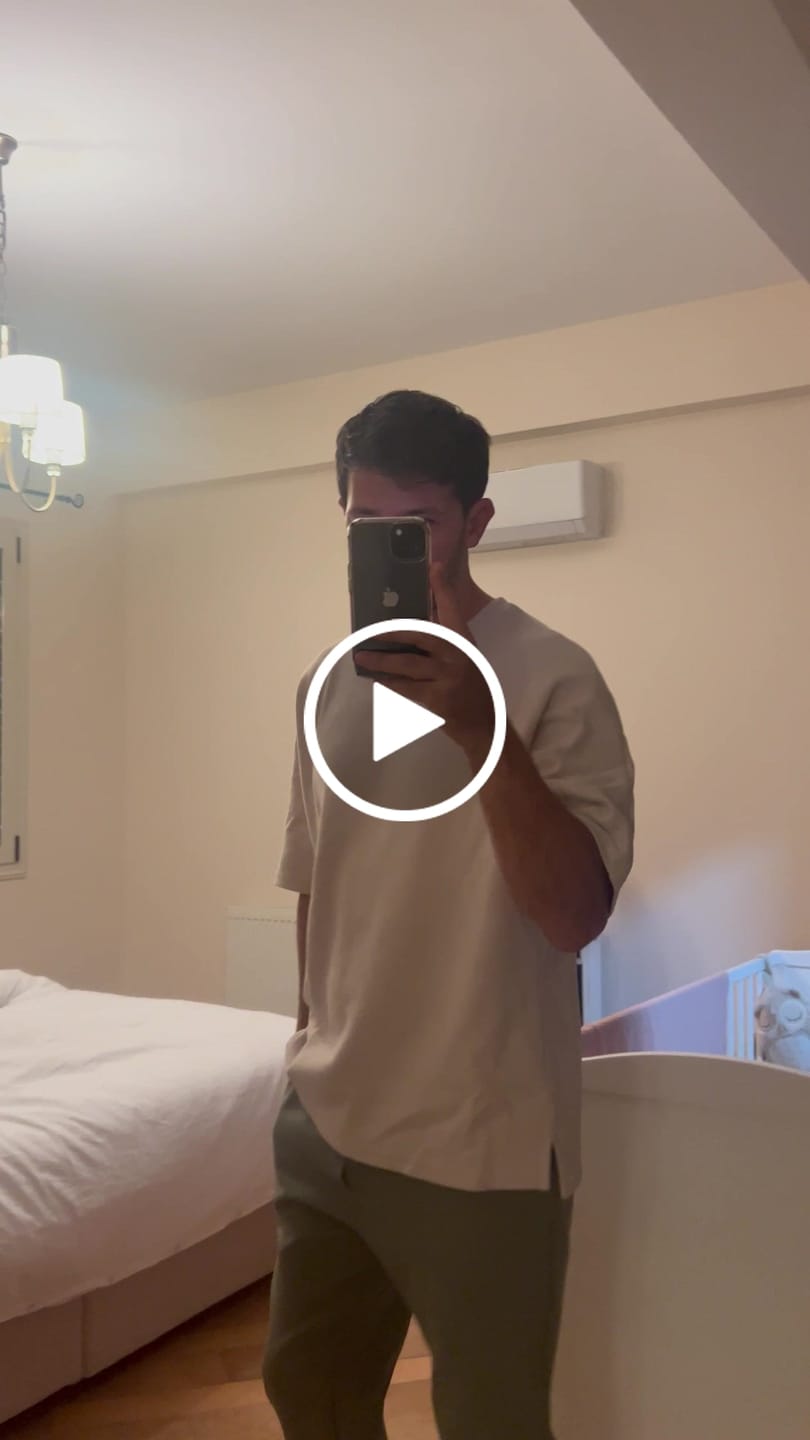 Customer video review of Oba Oversized Shirt