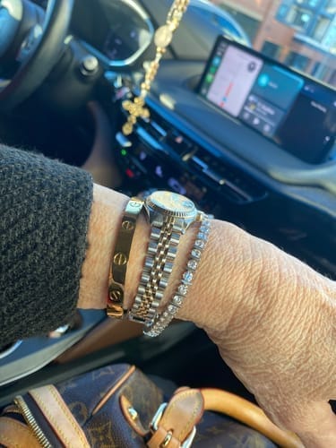 Customer photo review of LOVE BRACELET 6.1MM