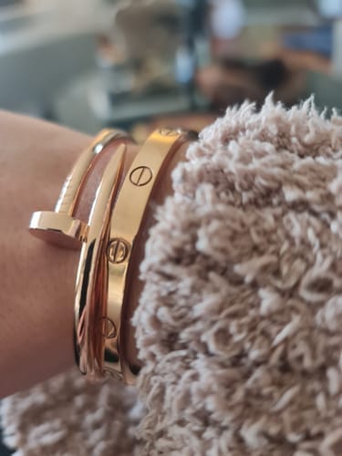Customer photo review of LOVE BRACELET 6.1MM