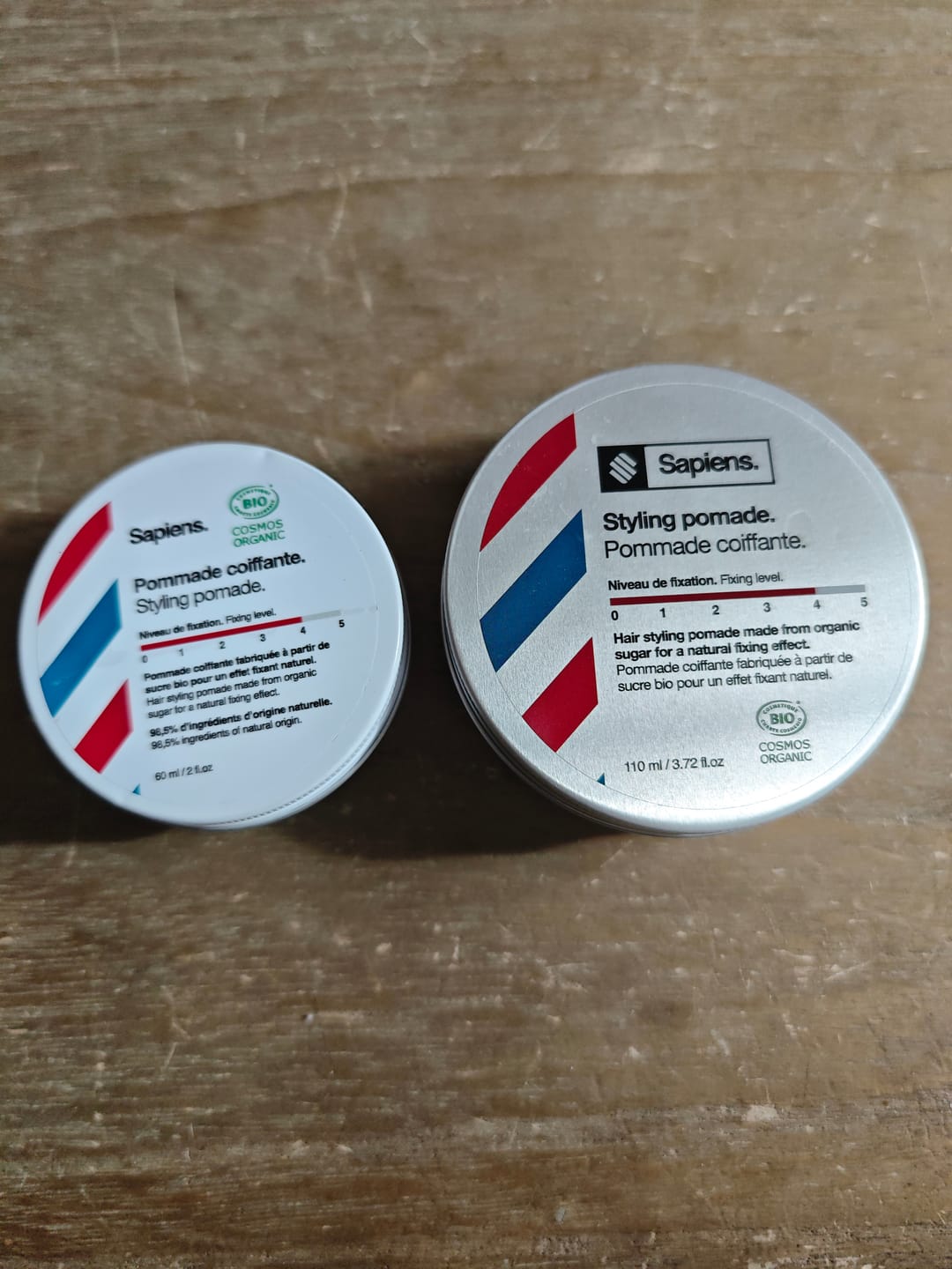 Customer photo review of Pommade Coiffante