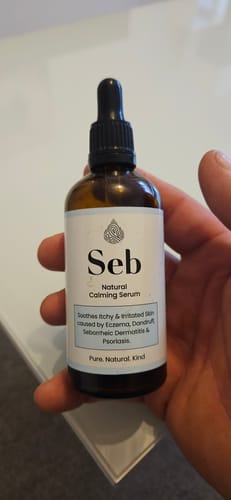 Customer photo review of Seb Natural Calming Serum