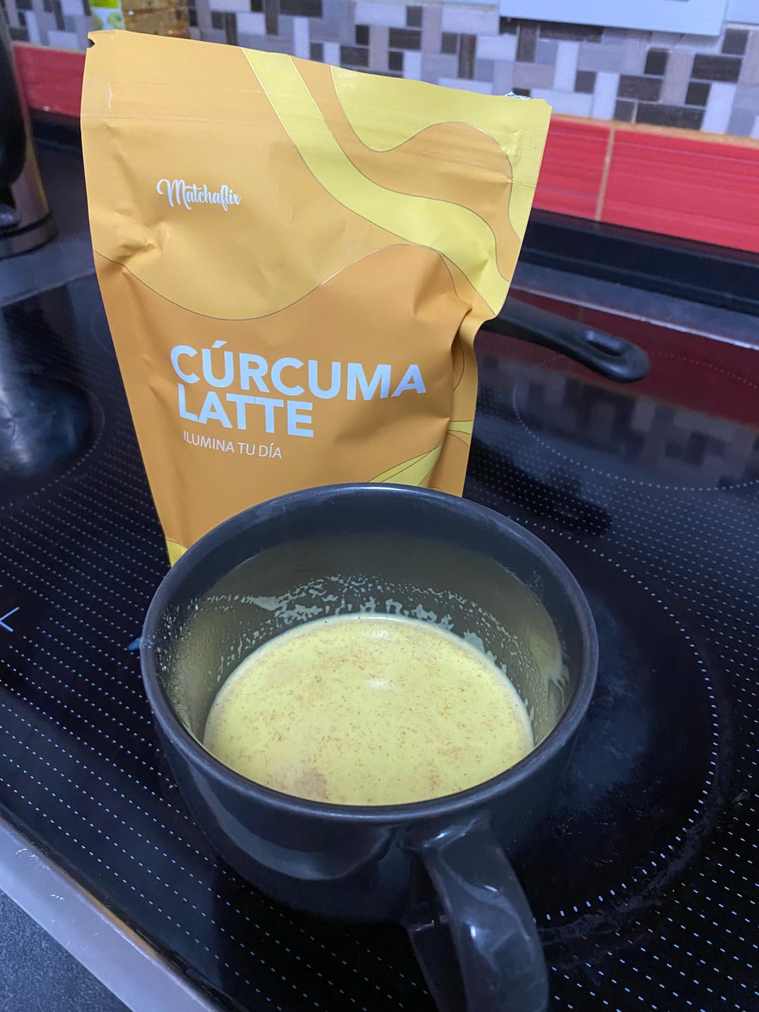 Customer photo review of Cúrcuma Latte