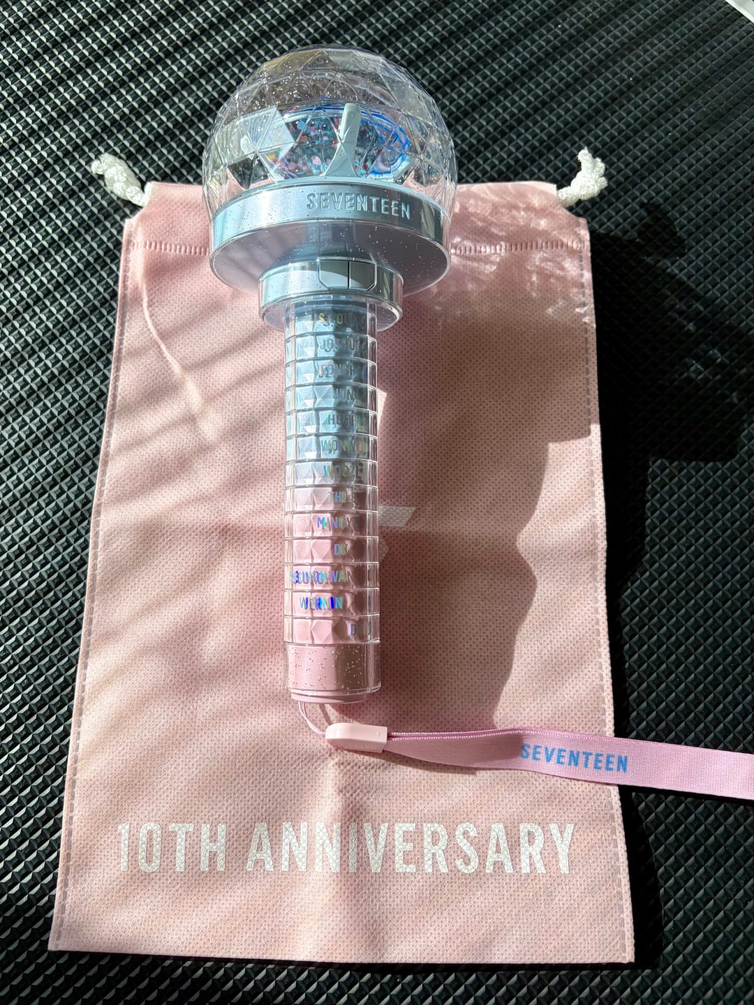 Customer photo review of SEVENTEEN - OFFICIAL LIGHT STICK VER.3 10TH ANNIV.