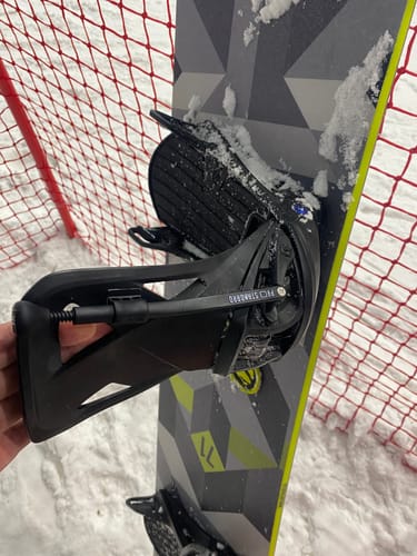 Customer photo review of Push Button Quick Release for Step On® Bindings