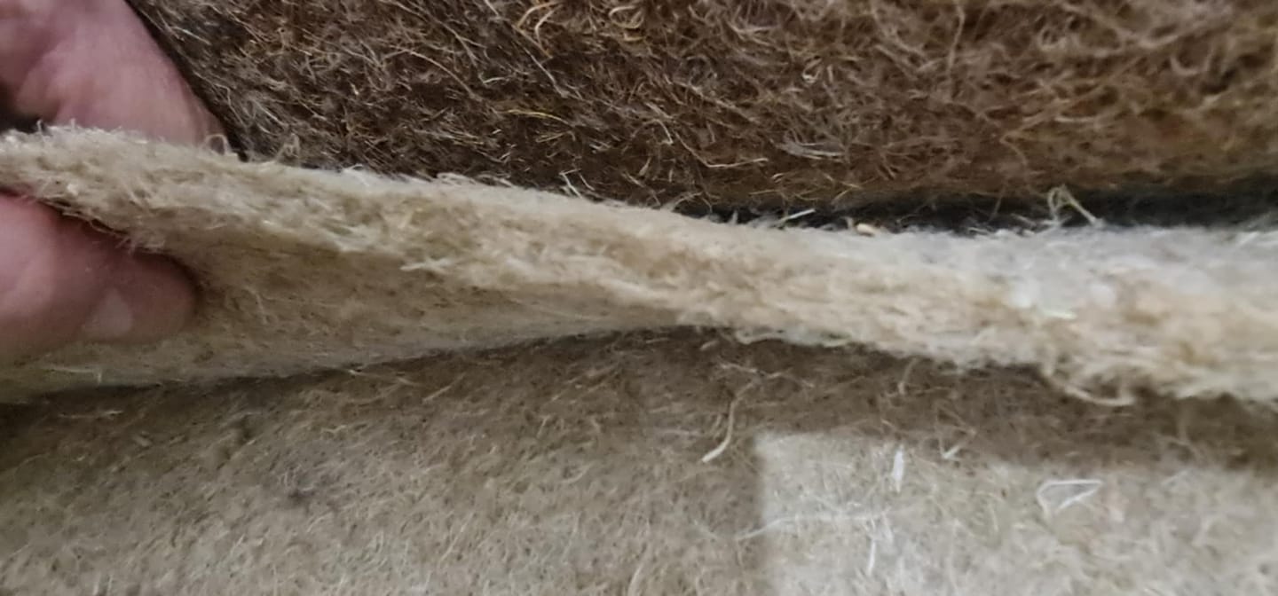 Customer photo review of Nagerteppich DuoMix – 100 × 100 cm Kombimatte aus Hanf & Kokos