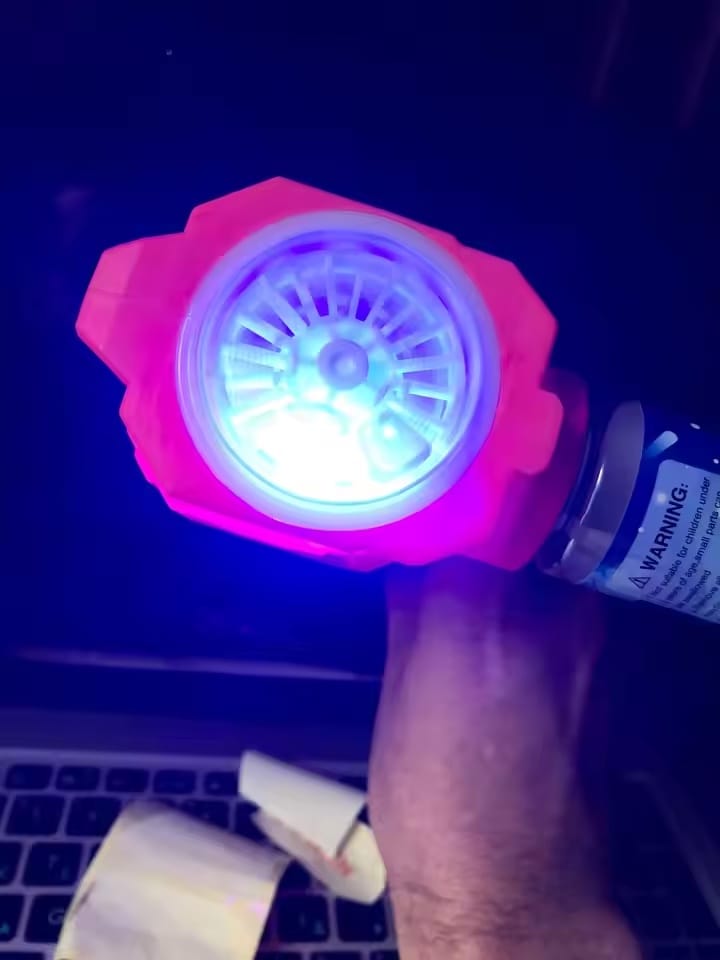 Customer photo review of BubbleBazooka™ – Electric Handheld Bubbles