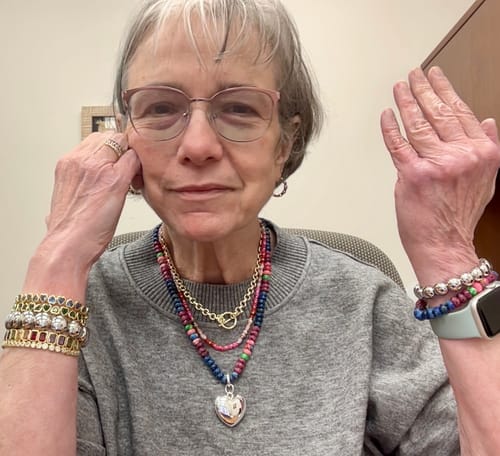 Customer photo review of Elaine Bracelet