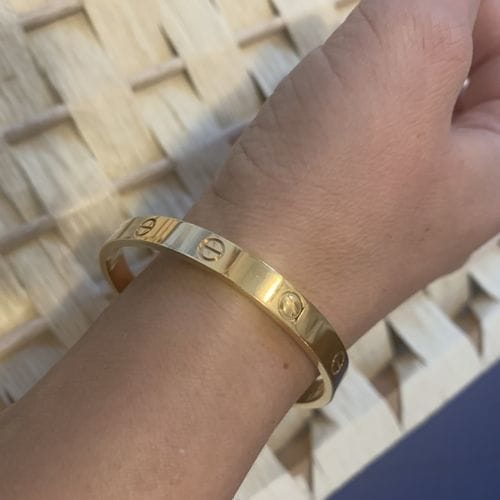 Customer photo review of LOVE BRACELET 6.1MM