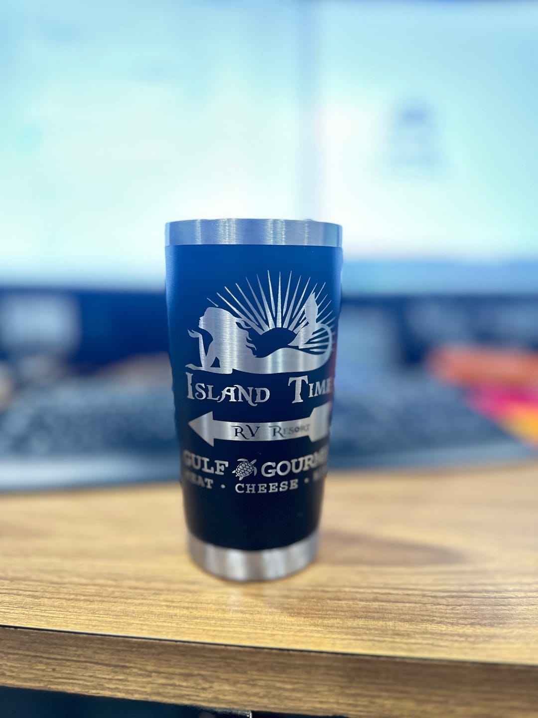 Customer photo review of **Volume Pricing Special** Custom Engraved Wholesale Tumbler 20 Units MINIMUM