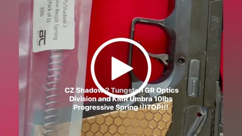 Customer video review of CZ 75/Shadow 2 Progressive Recoil Spring