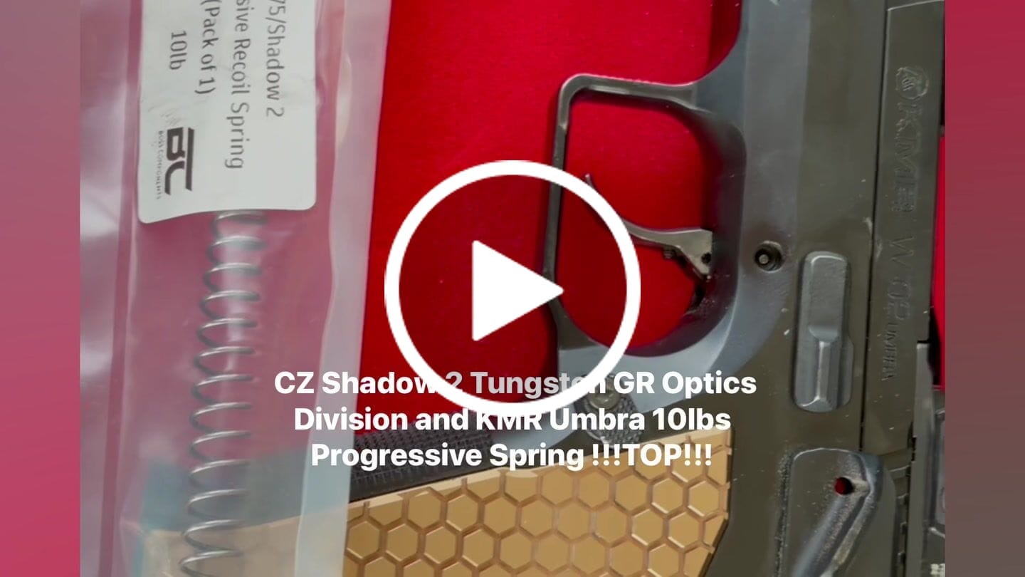 Customer video review of CZ 75/Shadow 2 Progressive Recoil Spring