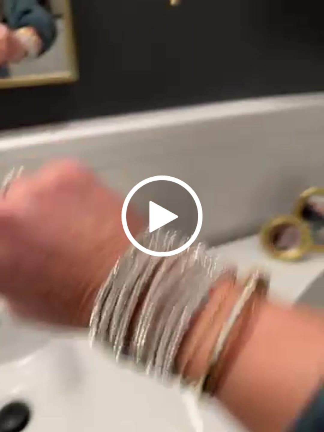 Customer video review of Multi Strand Bracelet
