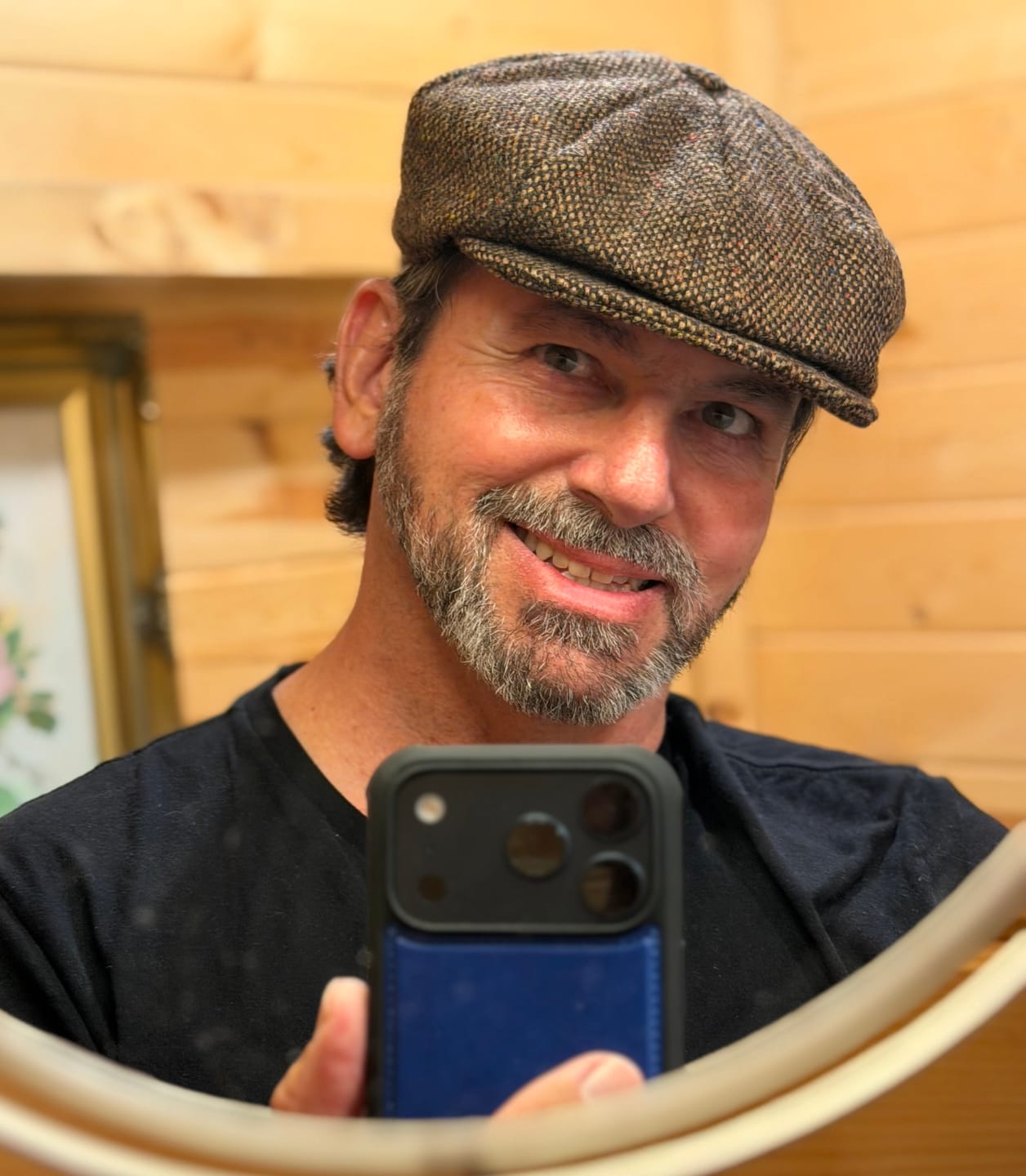 Customer photo review of Connery Cap Tweed