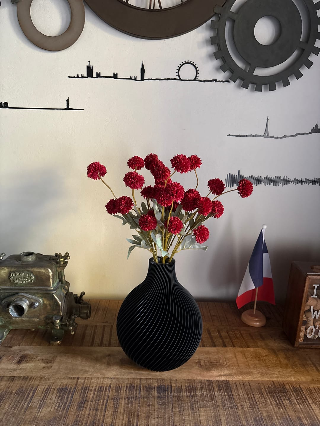 Customer photo review of Fleurs de Kiku - Mélange (20 tiges/ 100 pompons)