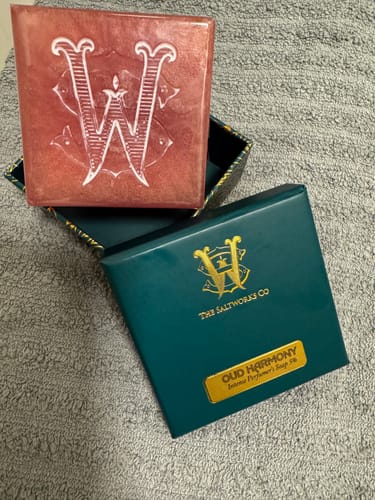 Customer photo review of Oud Harmony Perfume Infused Soap Bar