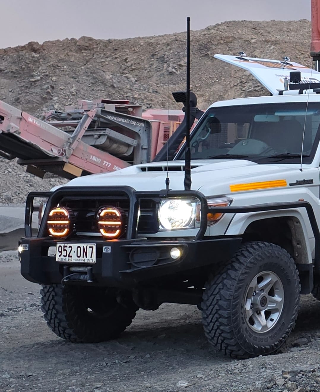 Customer photo review of Covert 9 Inch LED Driving Lights (PAIR W/HARNESS)