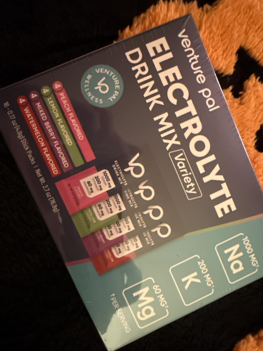 Customer photo review of High Sodium Sugar-Free Electrolyte Powder Packets - 16 Sticks