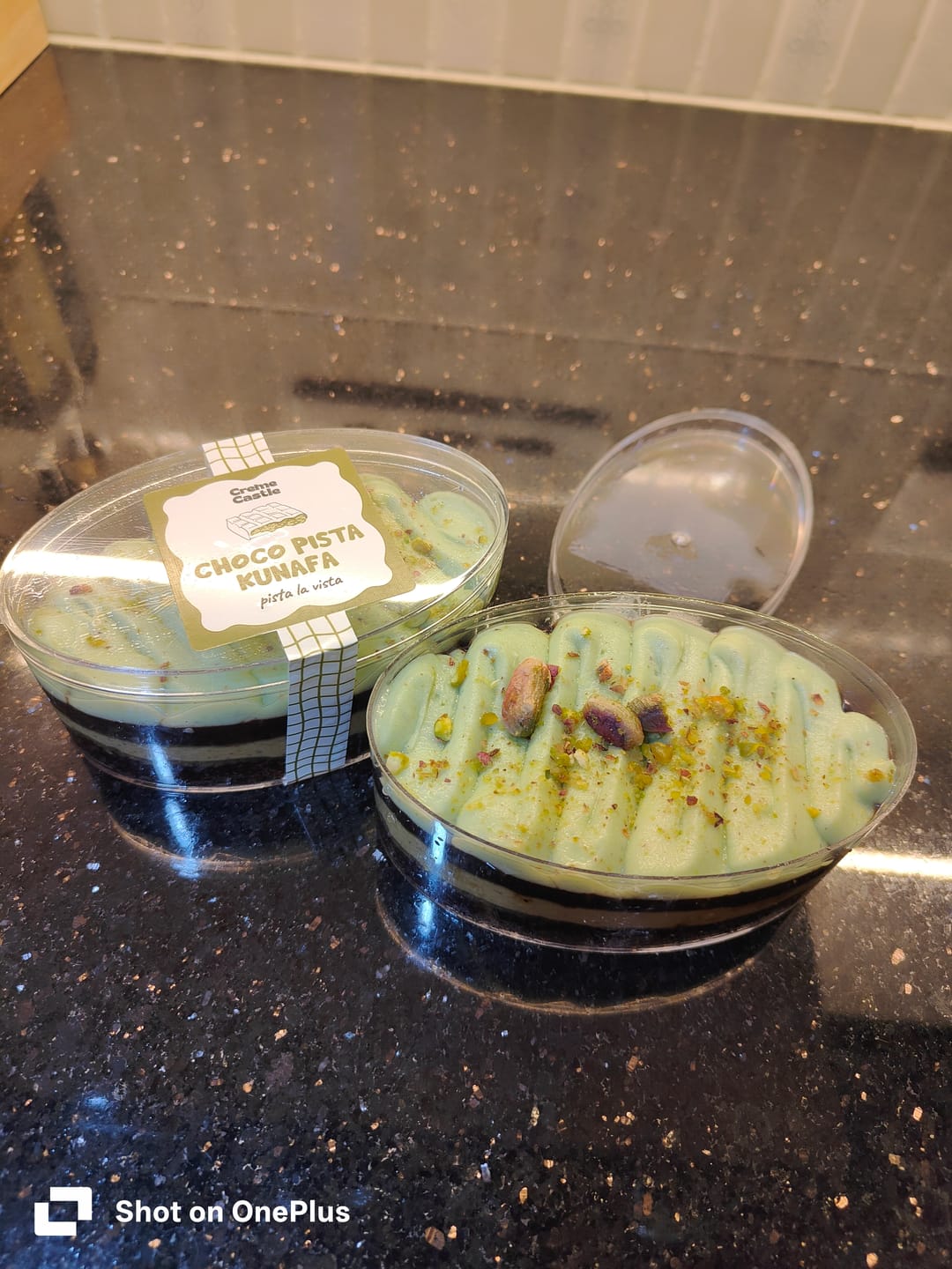 Customer photo review of Dubai Viral Chocolate Kunafa Jar [2 Pcs]