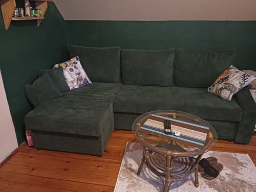 Customer photo review of Narożnik NEO BS sztruks