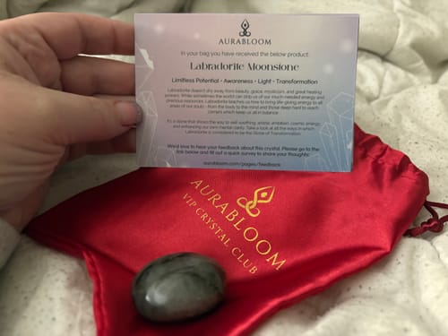 Customer photo review of VIP Crystal Club ~ Monthly Crystal Tester