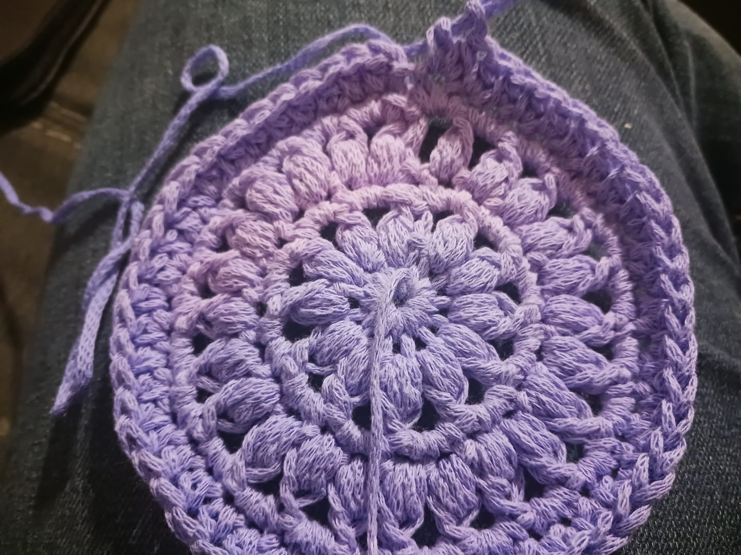 Customer photo review of Magic Yarn - 100% Cotton Color Changing Yarn
