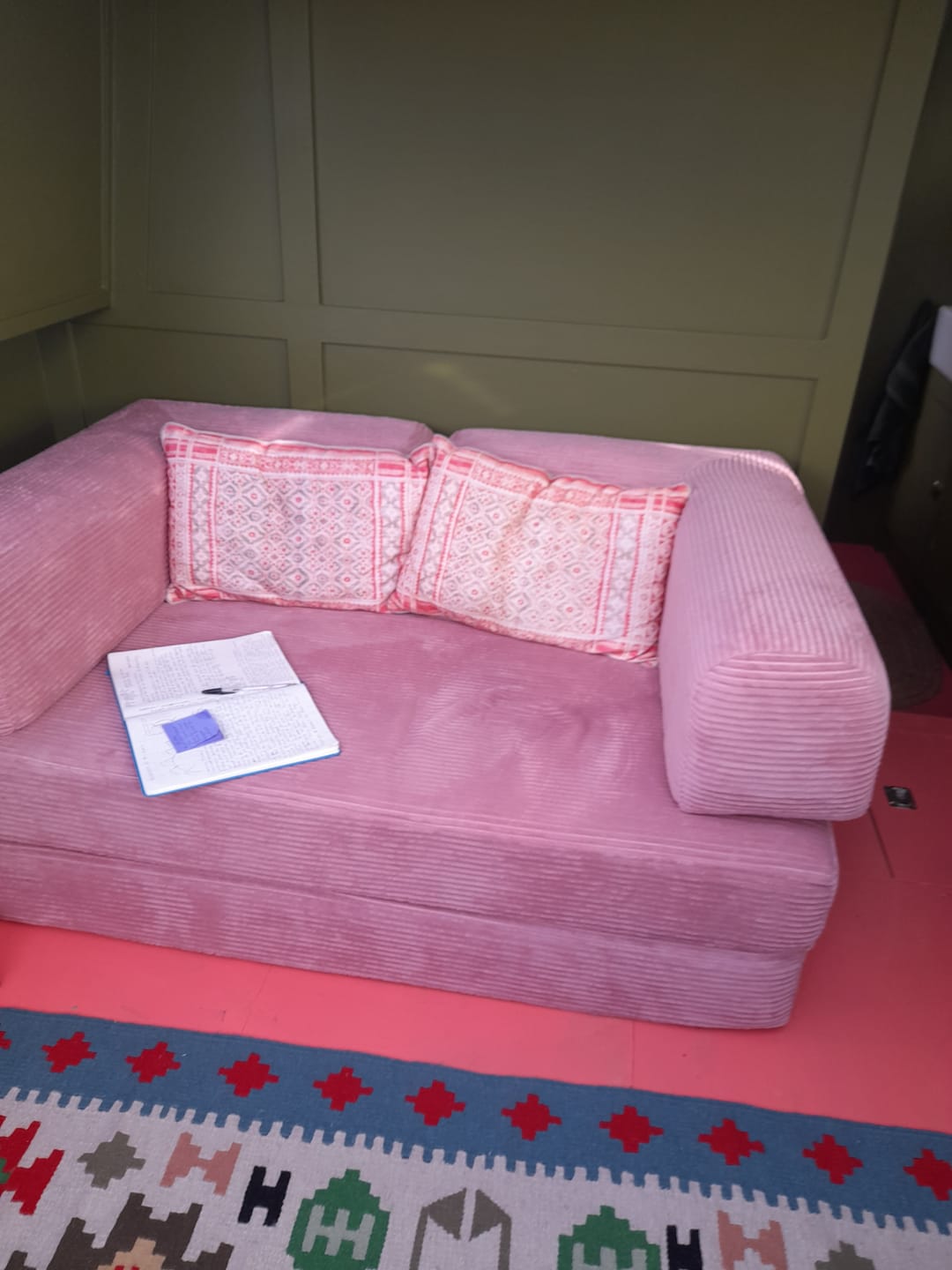 Customer photo review of Extra Sofa Cover For VacuumLuxe Compression Sofa