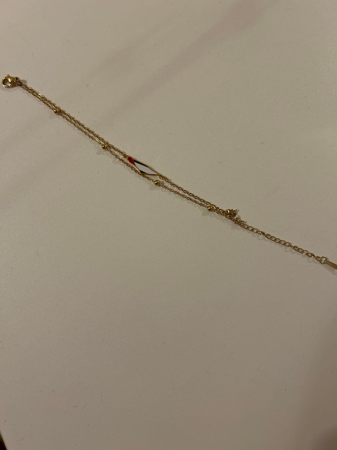 Customer photo review of Palestine Map Bracelet