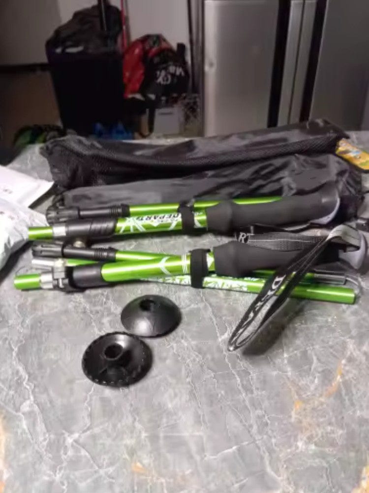Customer photo review of Opvouwbare Wandelstokken - Nordic Walking Stokken